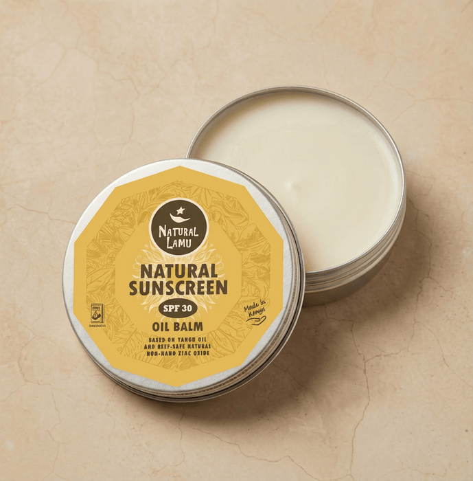 Natural SUNSCREEN (SPF 10, 30 & 50) - Part of the collection_name collection, available at Natural Lamu
