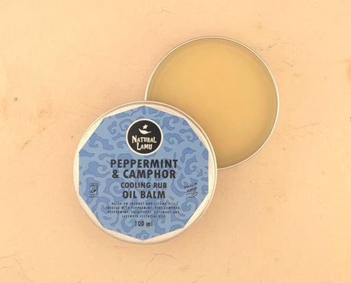Peppermint & Camphor – COOLING RUB - Oil Balm - Part of the collection_name collection, available at Natural Lamu