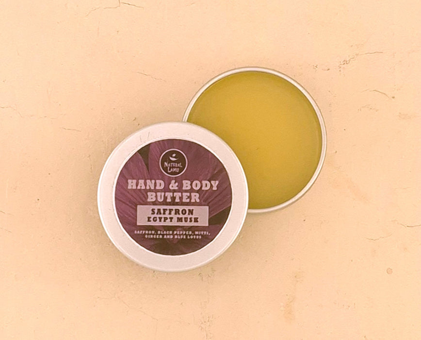 Saffron Perfumed Shea Body Butter - Part of the collection_name collection, available at Natural Lamu