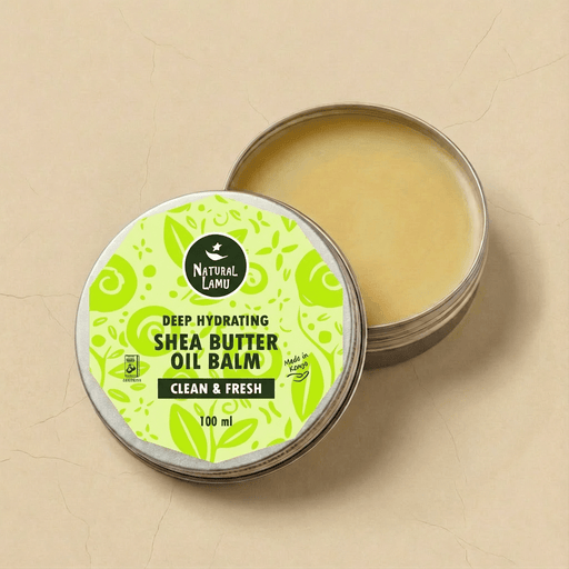 Shea Butter Balm - Clean & Fresh - Part of the collection_name collection, available at Natural Lamu
