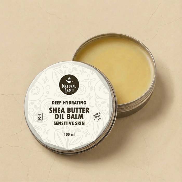 Shea Butter Balm - Sensitive Skin and Babies Formula - Part of the collection_name collection, available at Natural Lamu