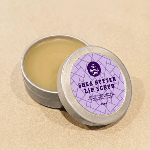 Shea Butter Scrub Lip Balm - Part of the collection_name collection, available at Natural Lamu