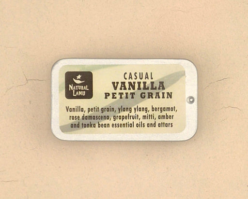 Vanilla Casual Scent - Solid Fragrance - Part of the collection_name collection, available at Natural Lamu
