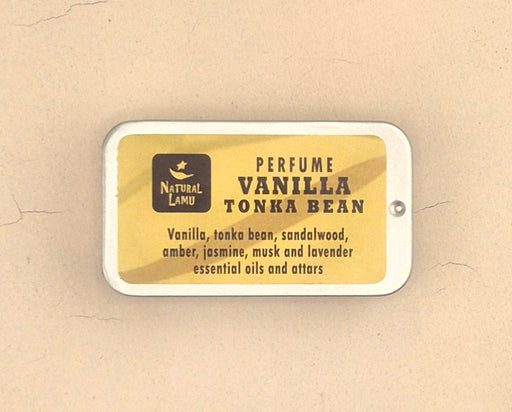 Vanilla Perfume - Solid Fragrance - Part of the collection_name collection, available at Natural Lamu