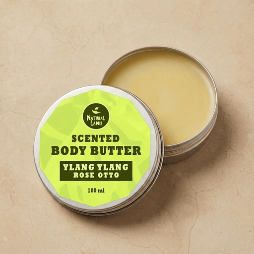 Ylang Ylang Scented Shea Body Butter - Part of the collection_name collection, available at Natural Lamu